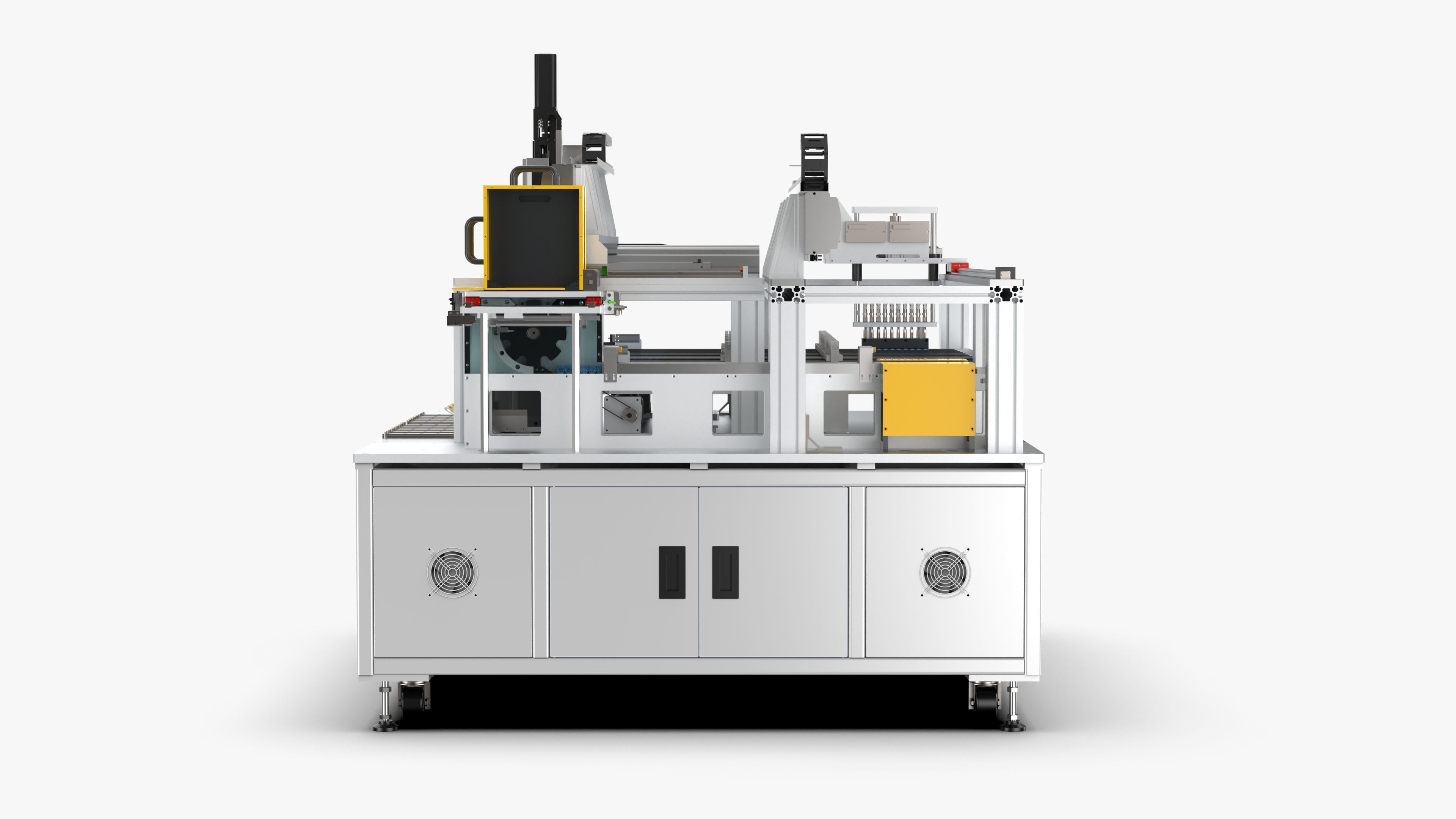 18650 Battery High Speed Sorting Machine 3D model_18