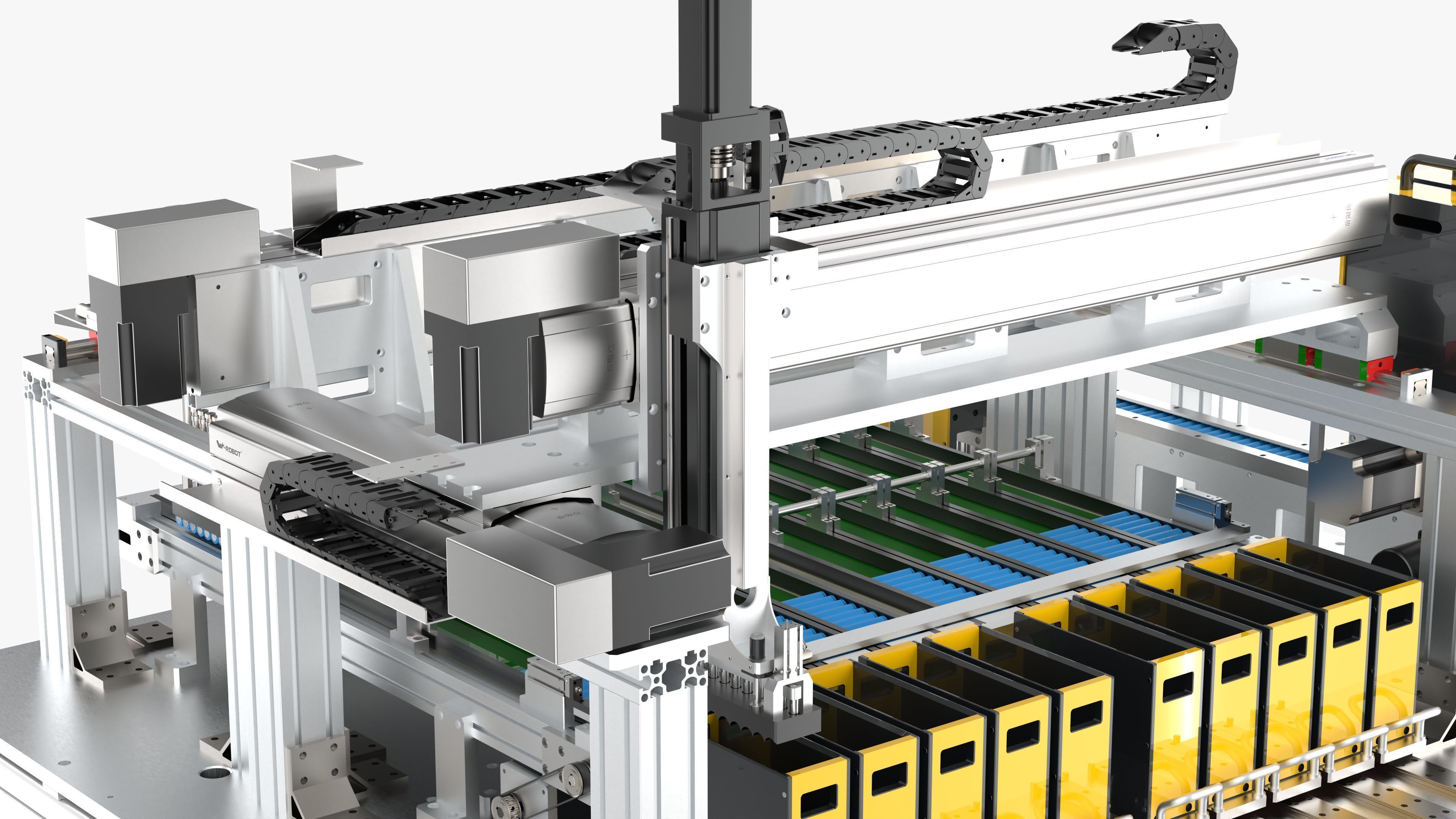 18650 Battery High Speed Sorting Machine 3D model_26