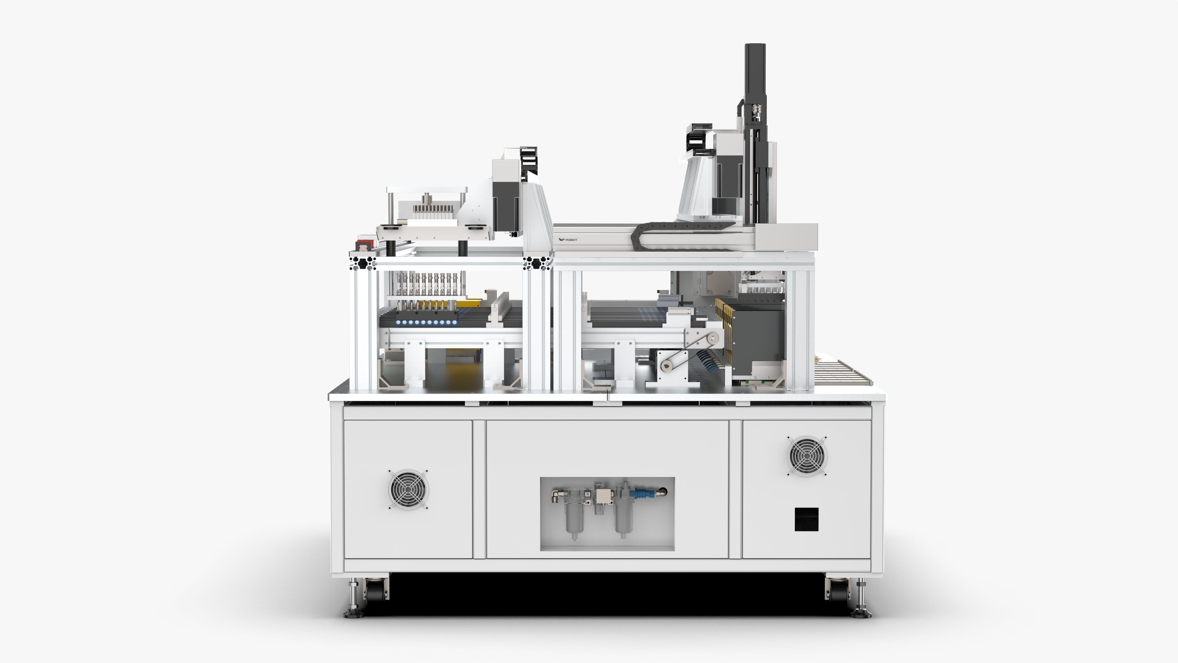 18650 Battery High Speed Sorting Machine 3D model_16