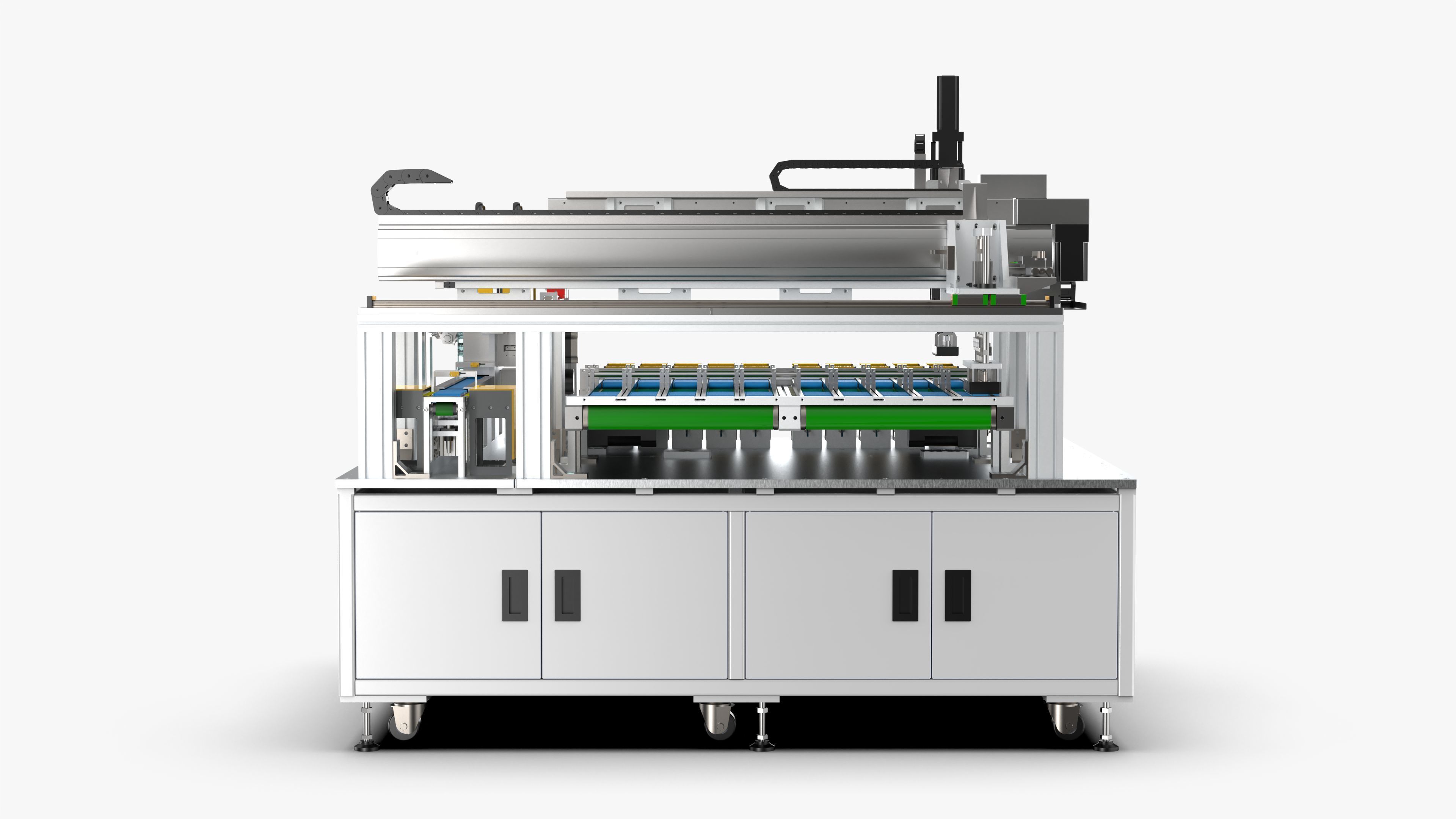 18650 Battery High Speed Sorting Machine 3D model_17