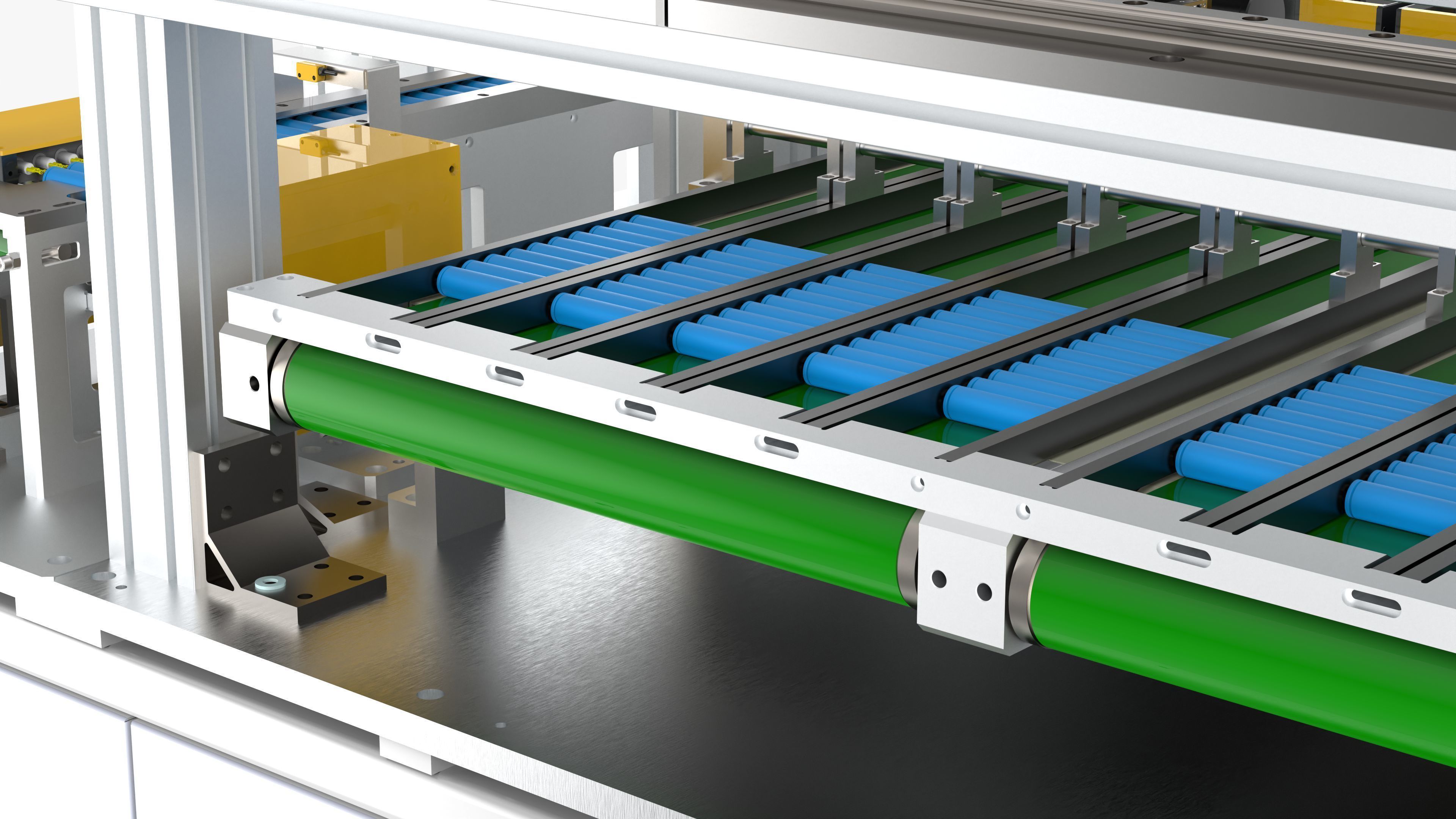 18650 Battery High Speed Sorting Machine 3D model_23