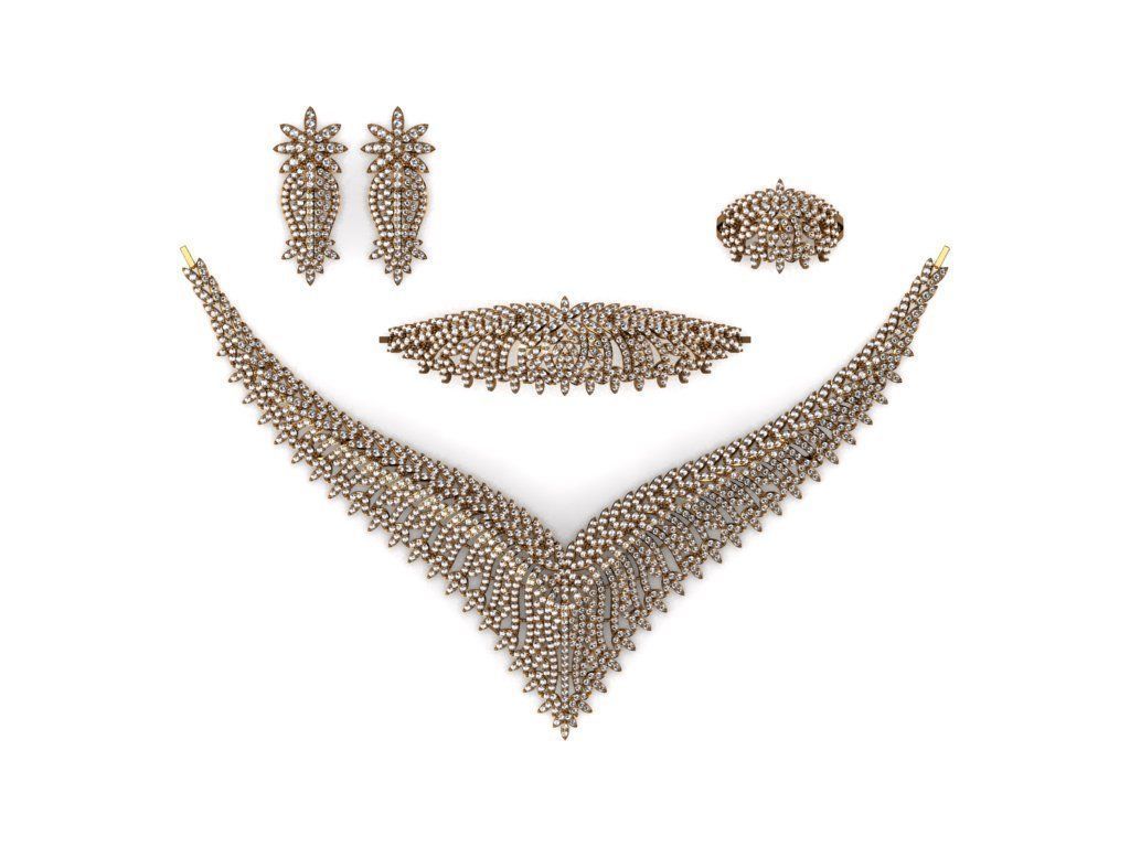 FULL SET OF JEWELERRY 20P 3D print model_4