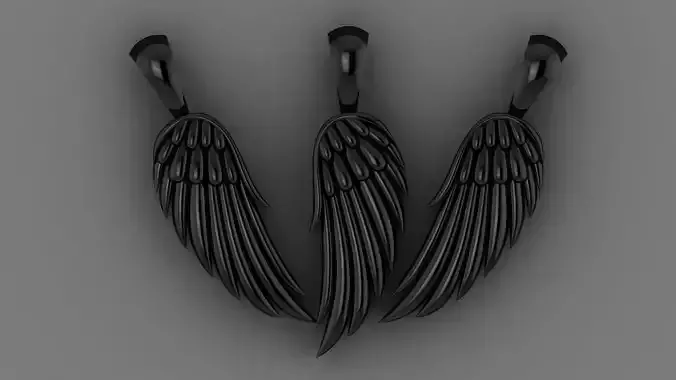 angle wing neckless