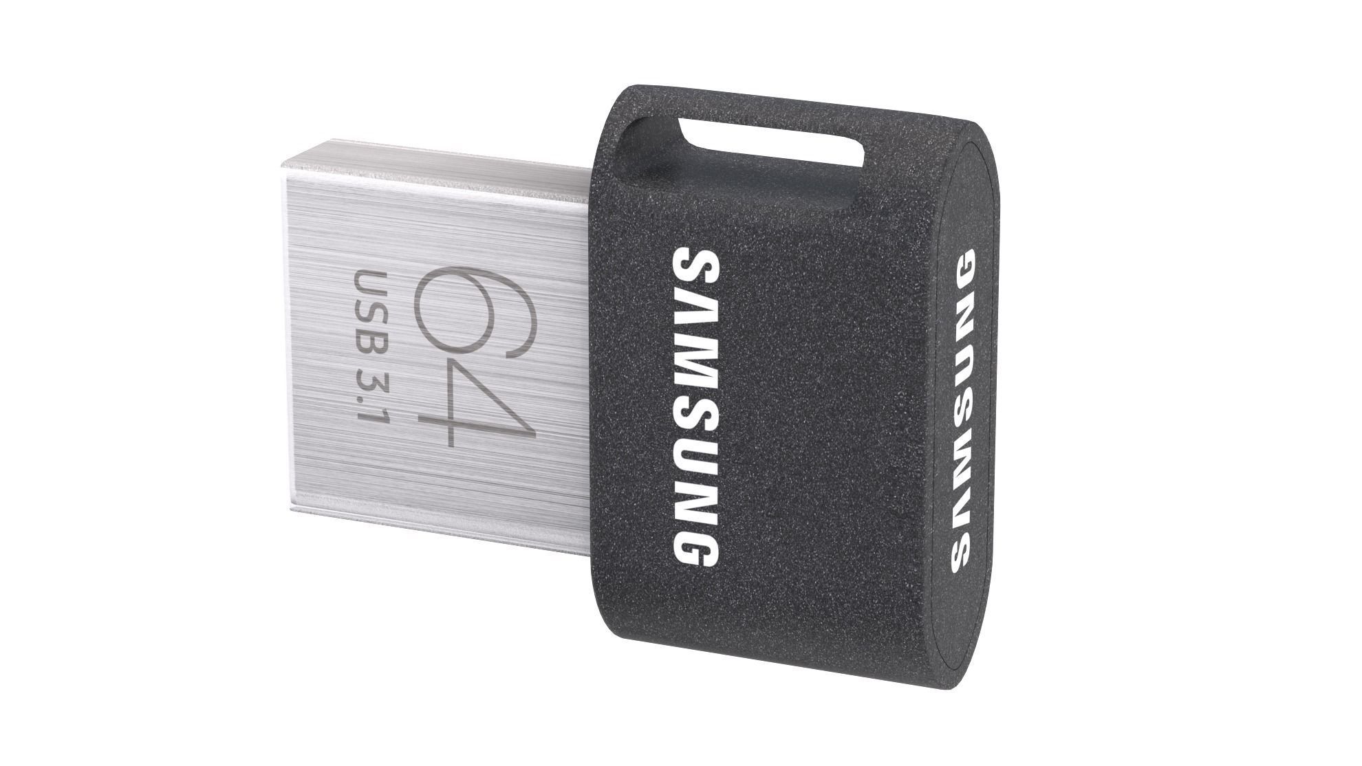 Samsung Fit Plus Flash Drive Samsung 64GB 3D model_1