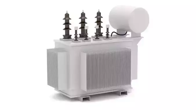 Electric Transformer 3D model