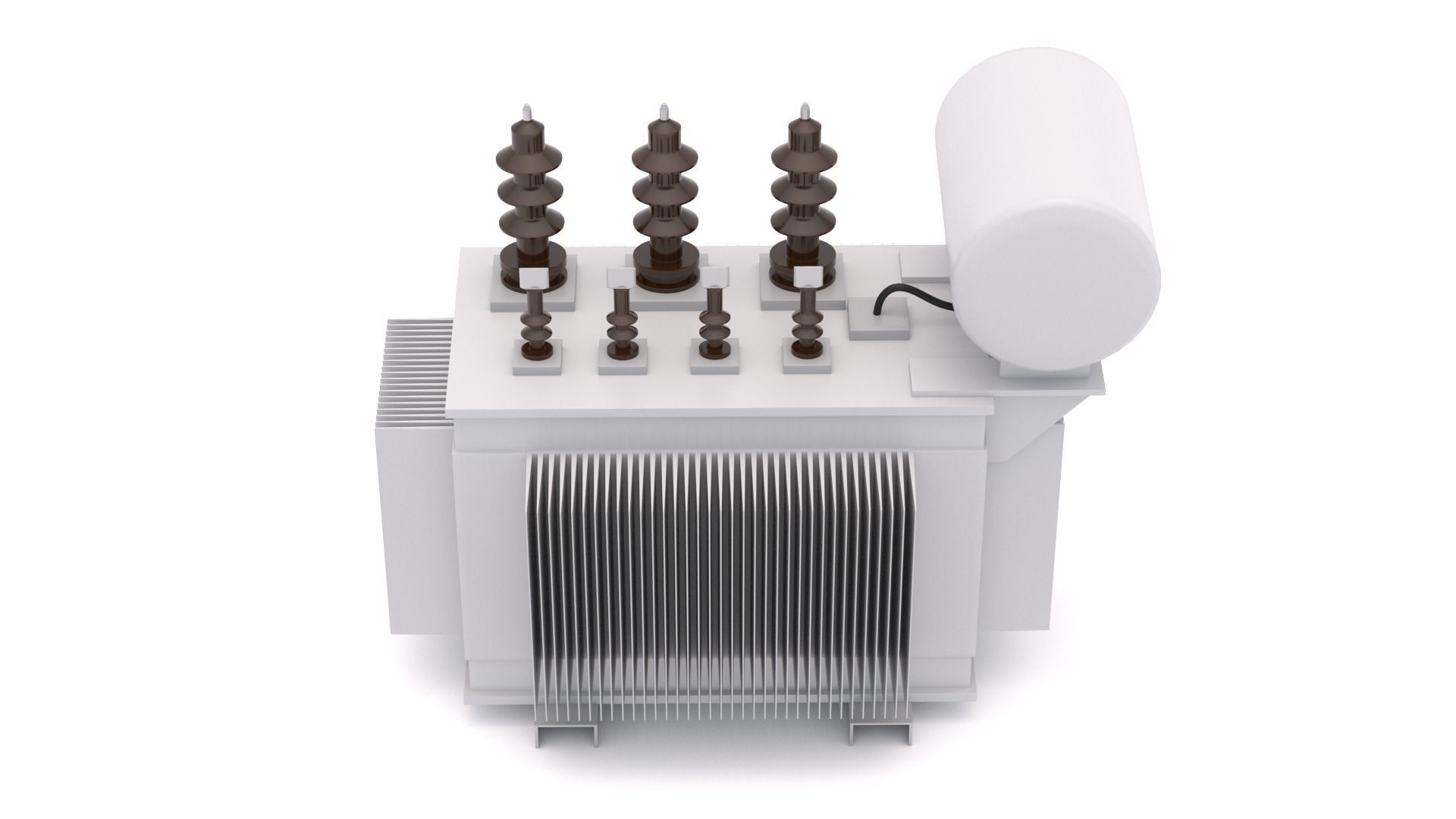 Electric Transformer 3D model_4