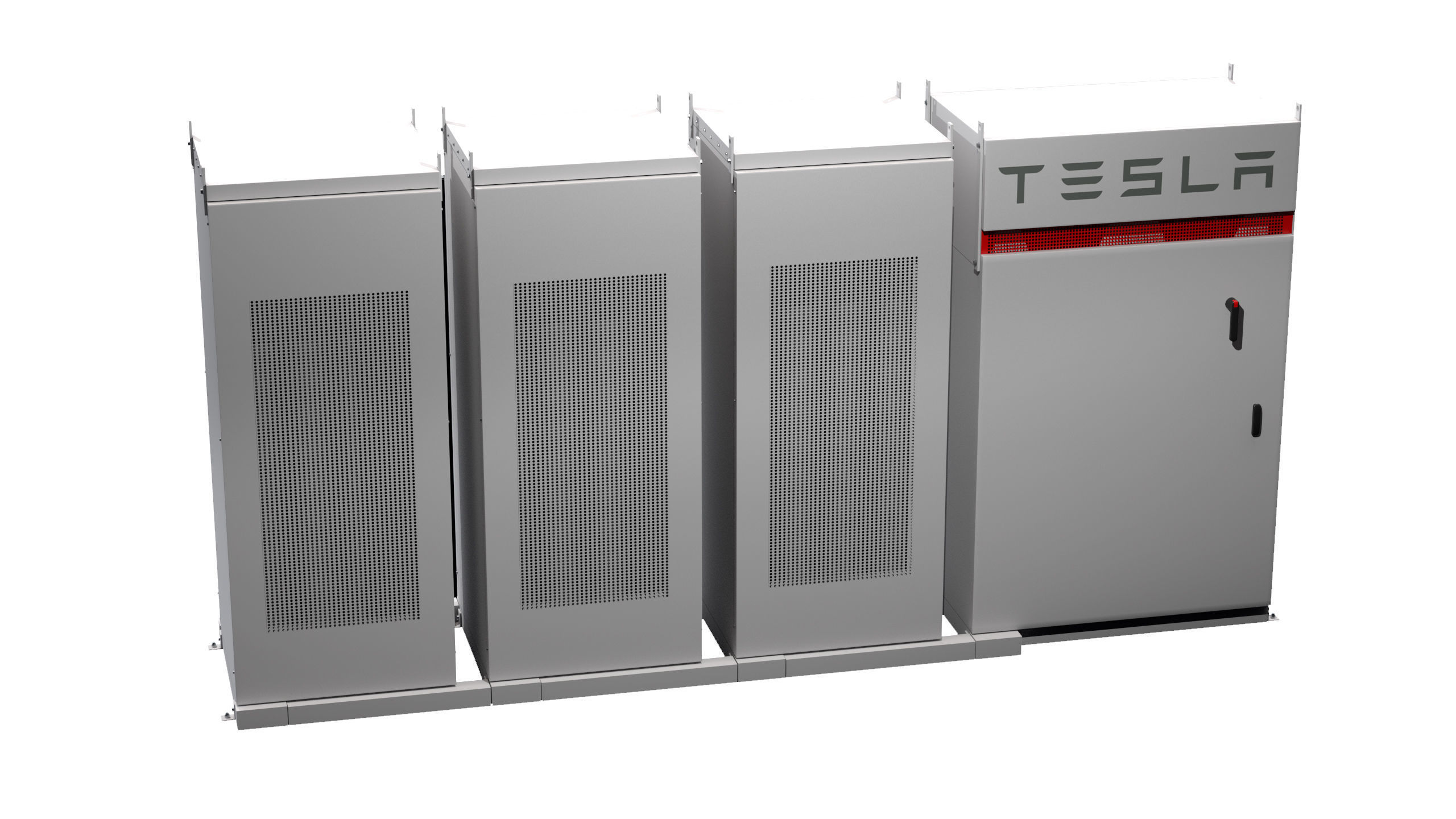Tesla Storage System 3D model_4