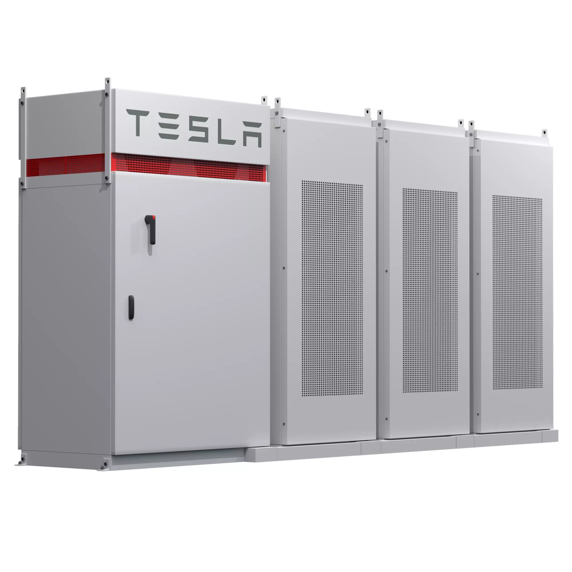 Tesla Storage System 3D model_0
