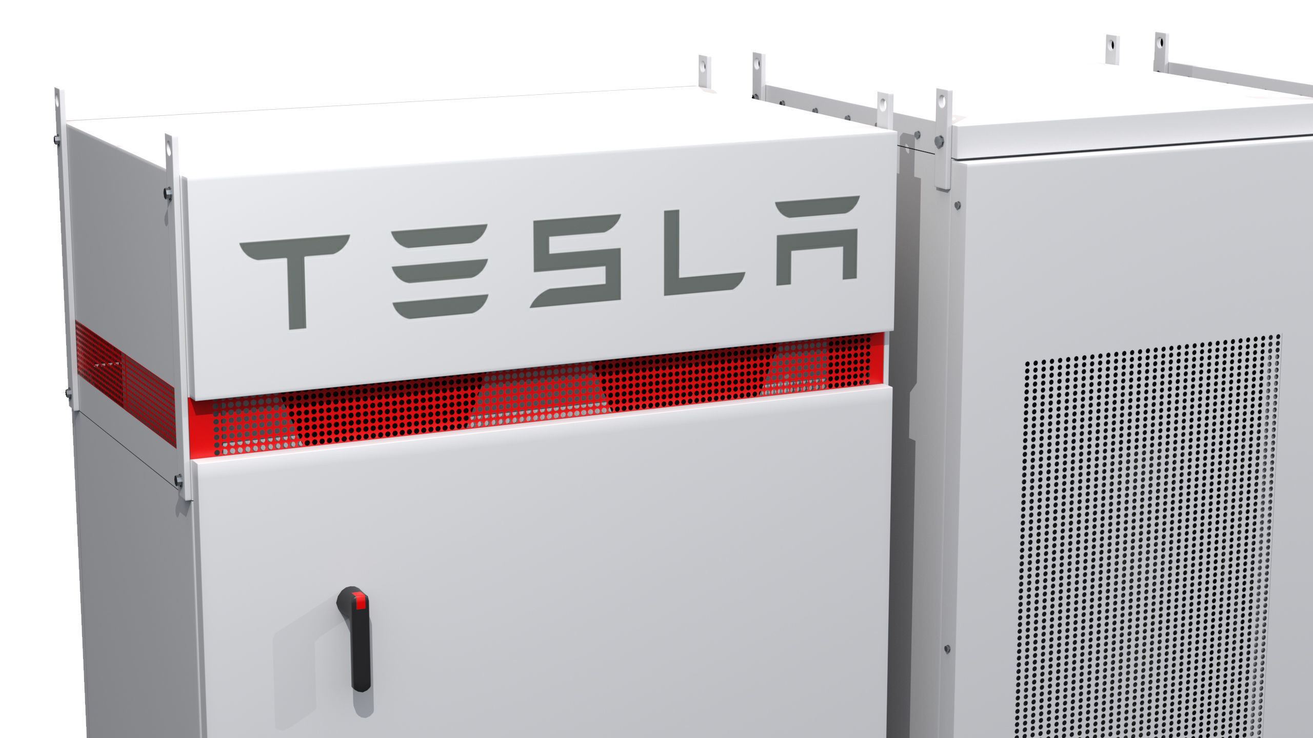 Tesla Storage System 3D model_3