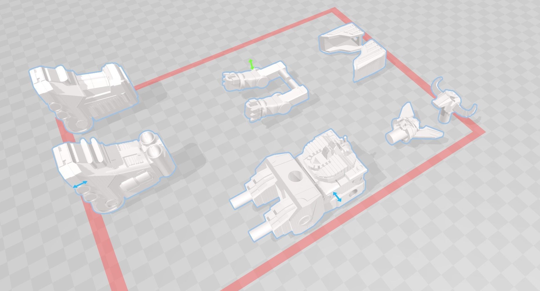 POWER RANGERS ZEO MEGAZORD 3D print model_3