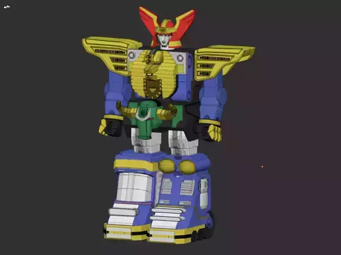 POWER RANGERS ZEO MEGAZORD 3D print model