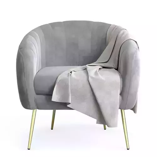 Chair Velvet Gray