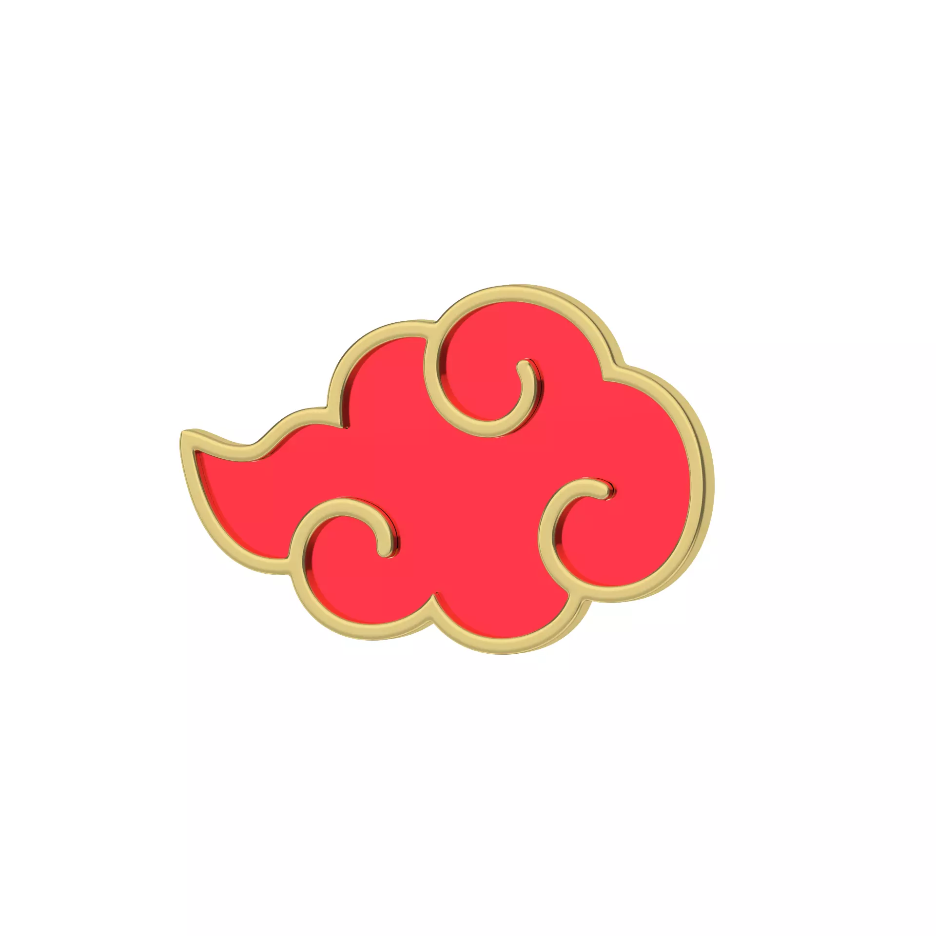 Akatsuki cloud Free 3D model_0