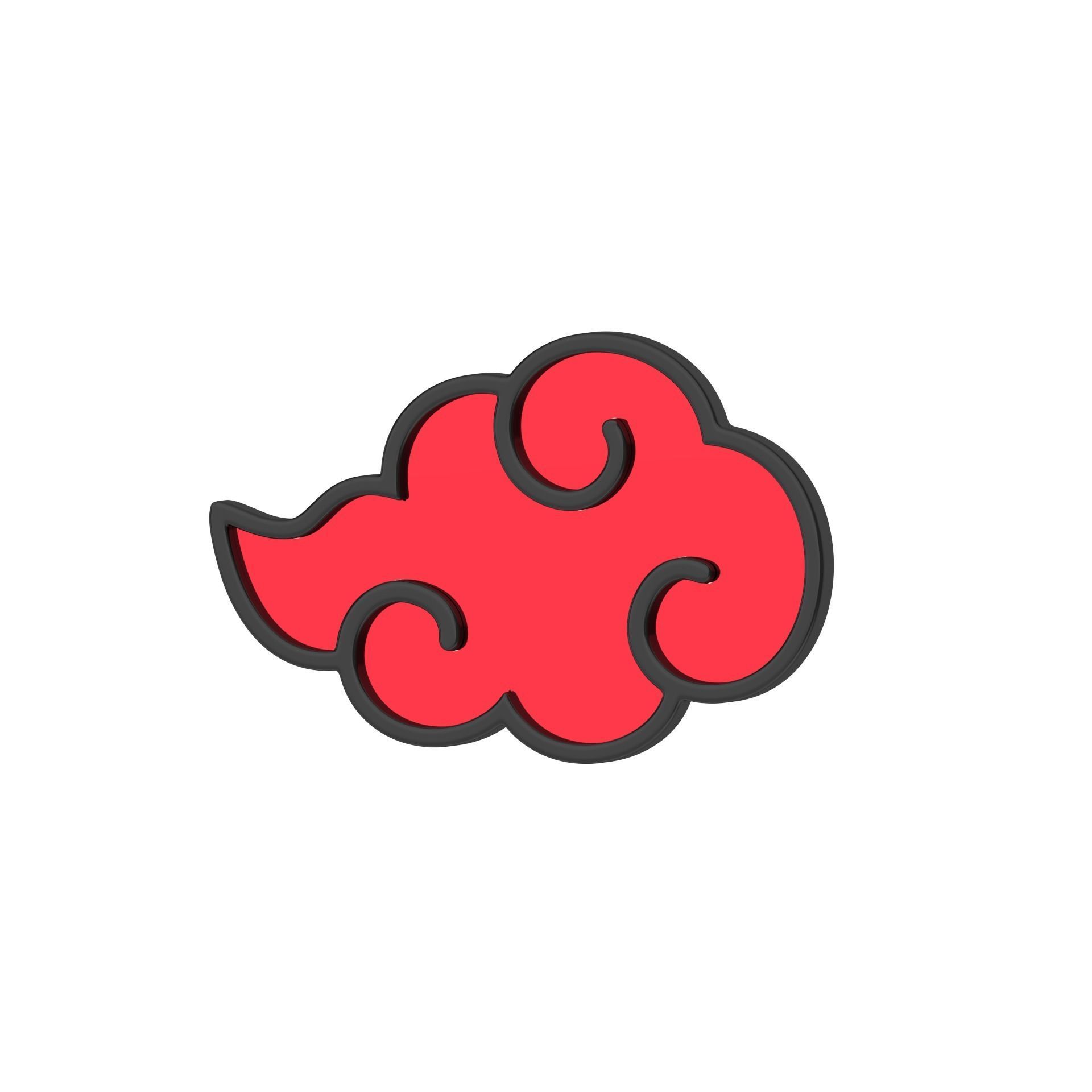 Akatsuki cloud Free 3D model_1