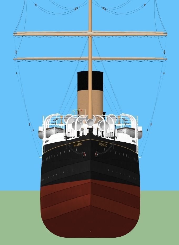 SS Atlantic 3D model_4