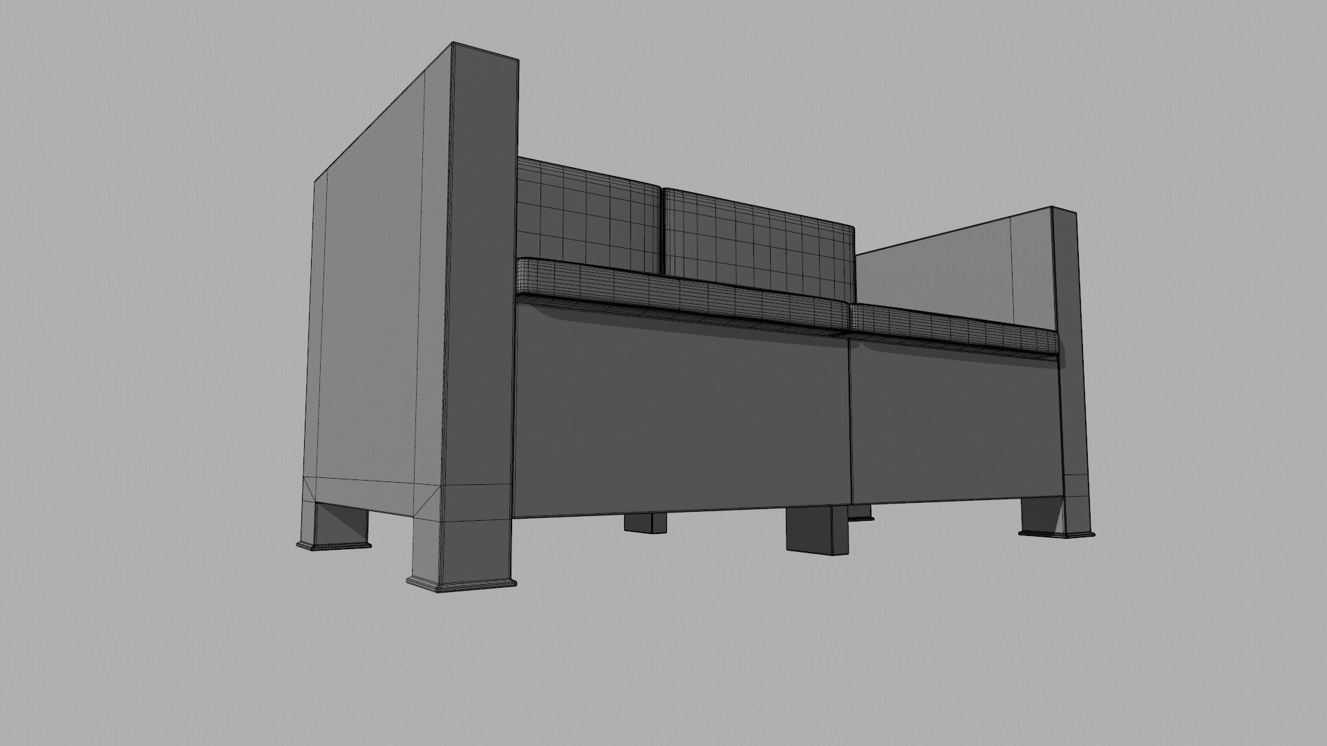 Sofa Model 3D model_12