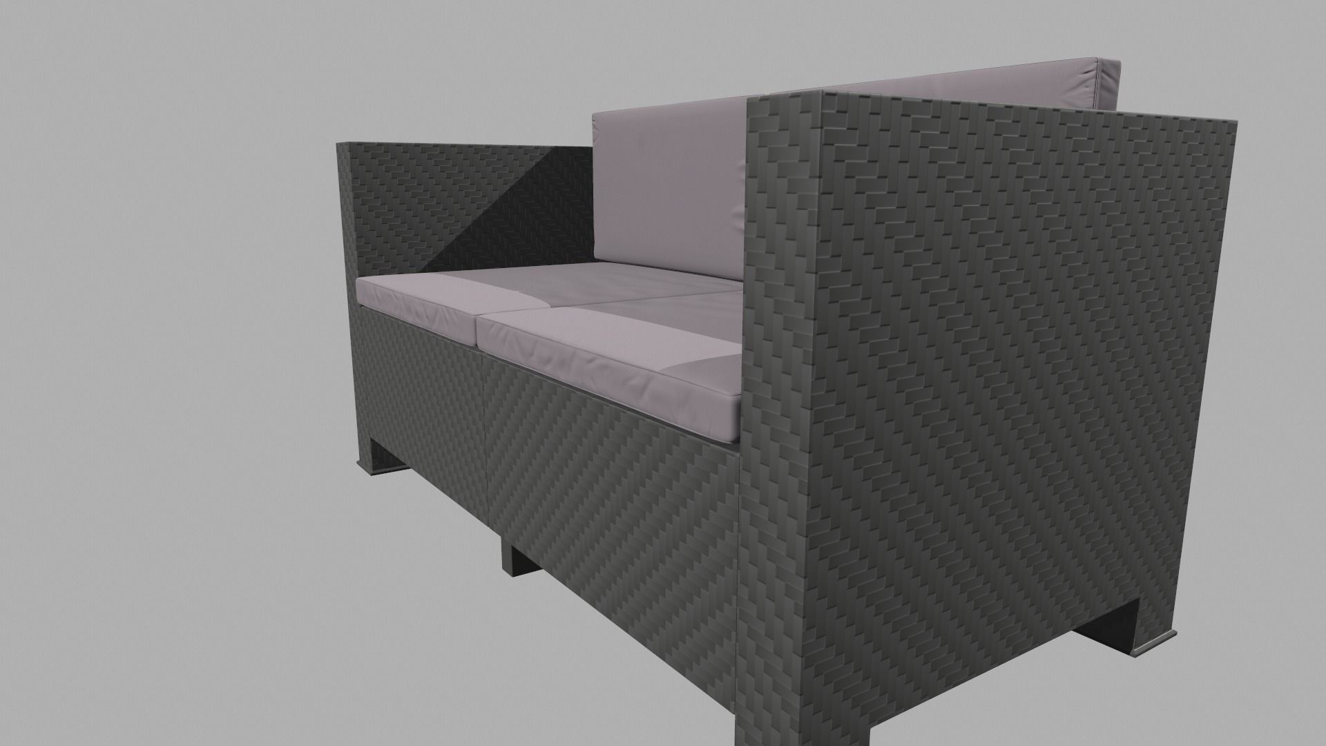 Sofa Model 3D model_2