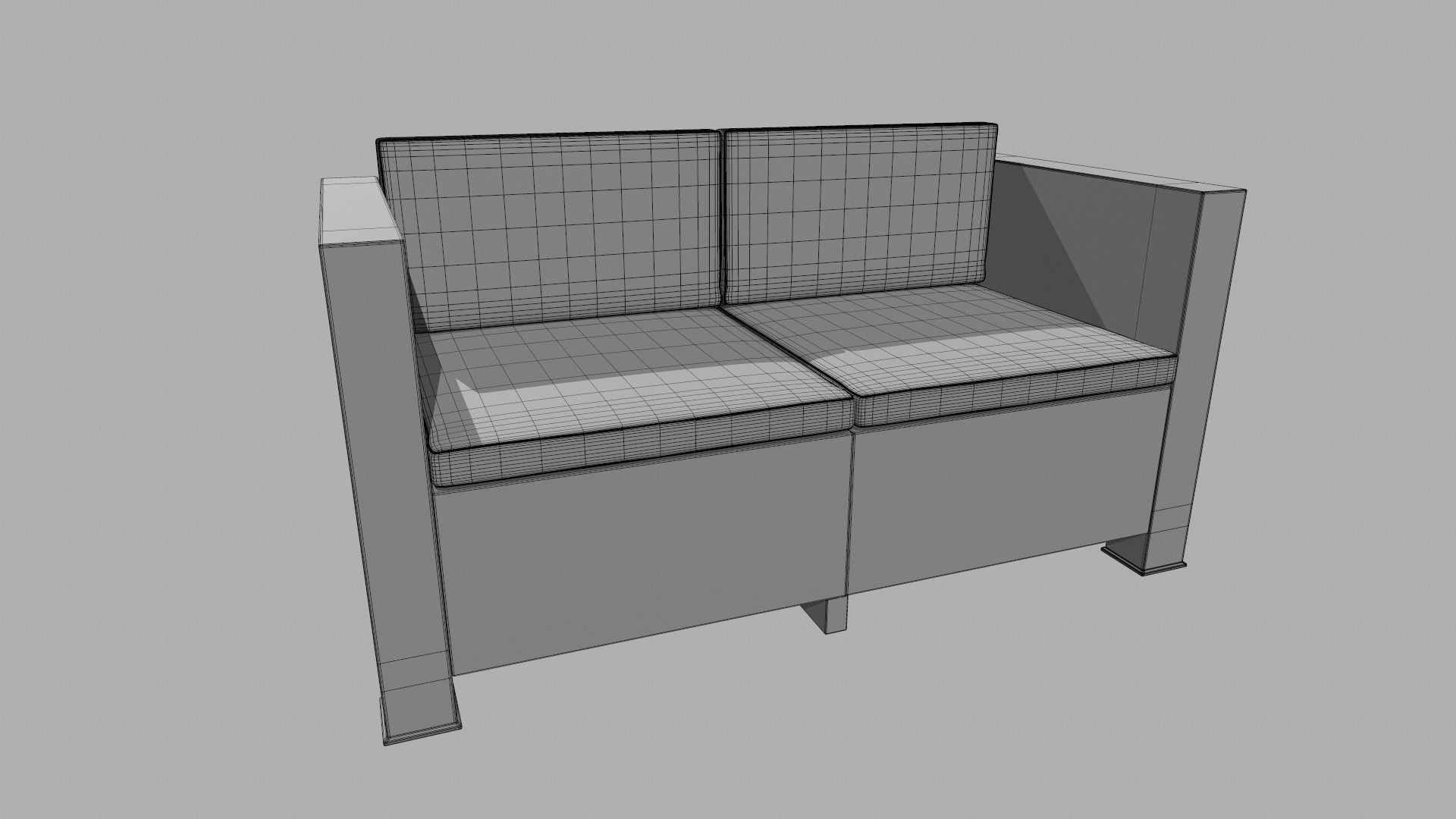 Sofa Model 3D model_9