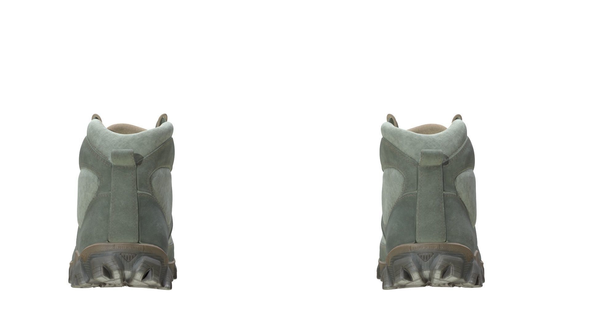 Boots Low-poly 3D model_7