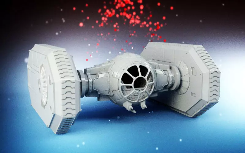 TIE Crawler 3D print model