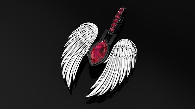wing pendent  3D print model