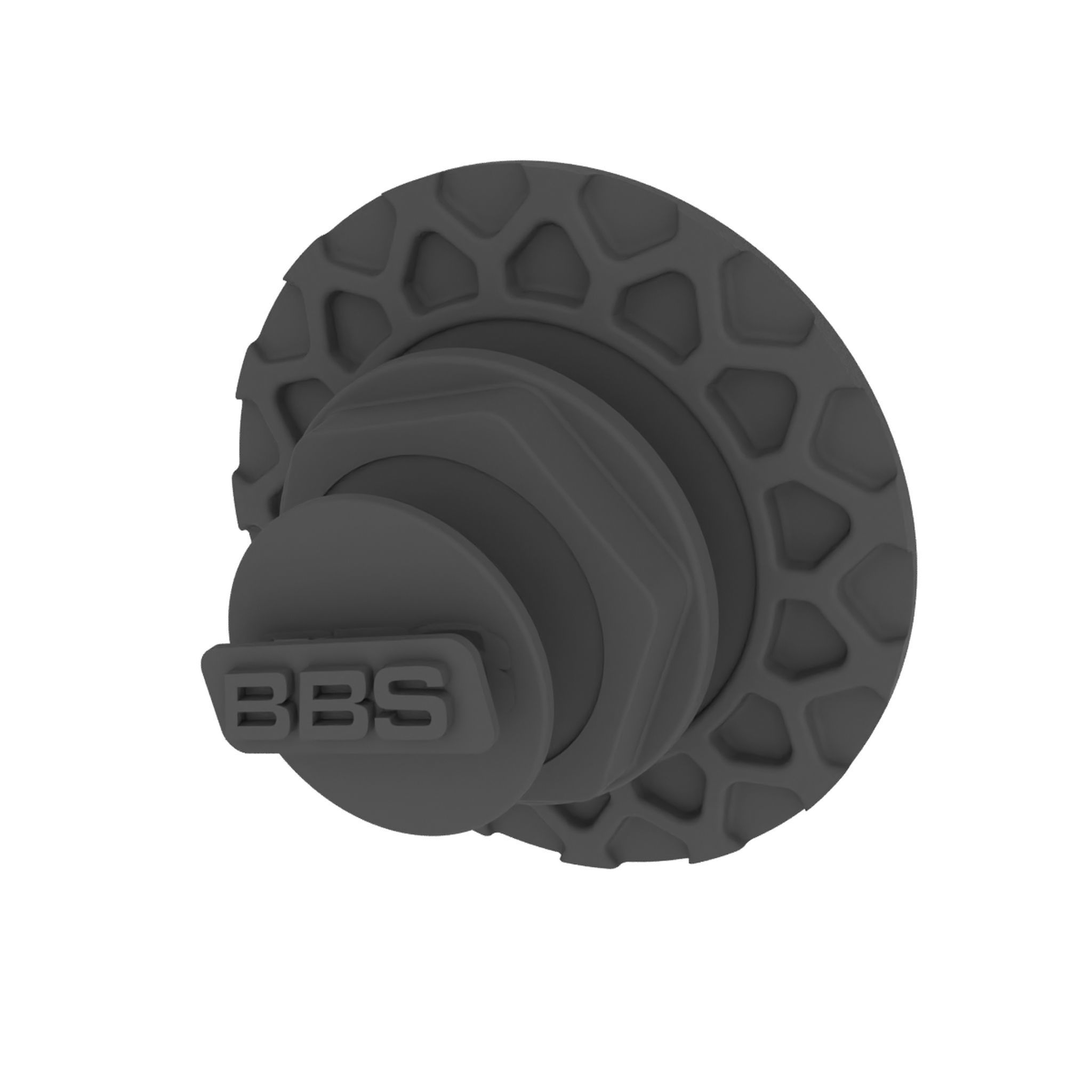 Wheel cap BBS RS R15-R17 3D print model_9
