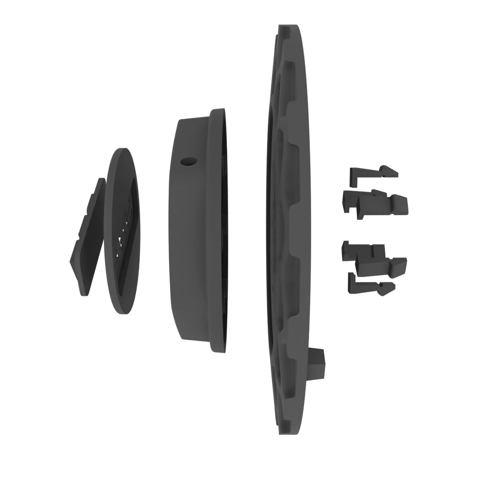 Wheel cap BBS RS R15-R17 3D print model_8