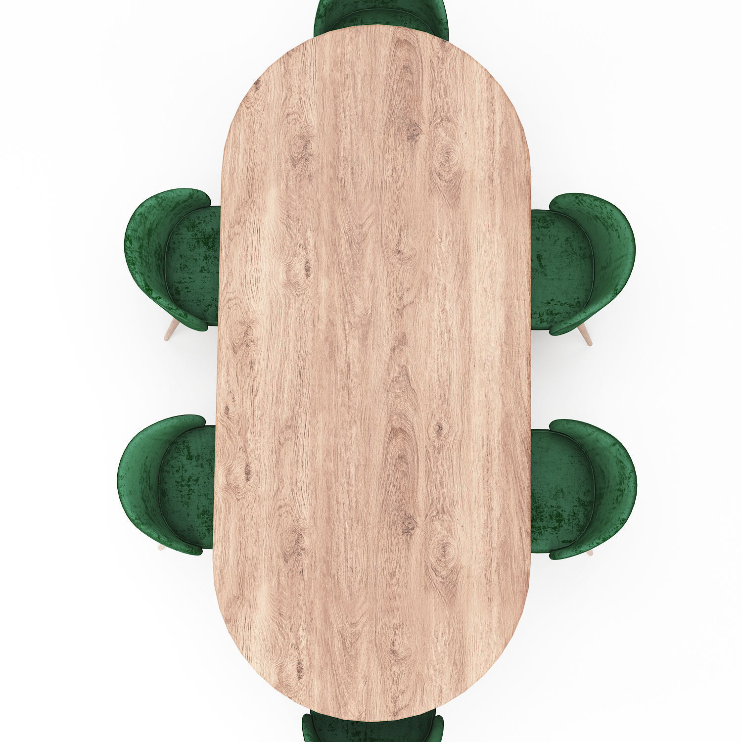 Dining set 33 Free 3D model_1