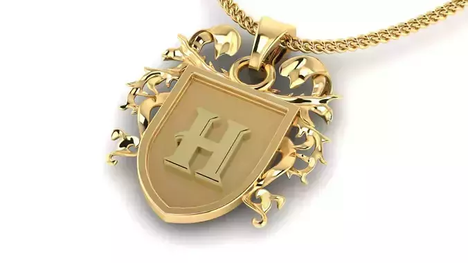 Letter- H - Pendant Name