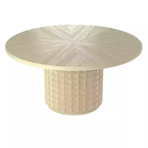 Palecek damien round dining table 