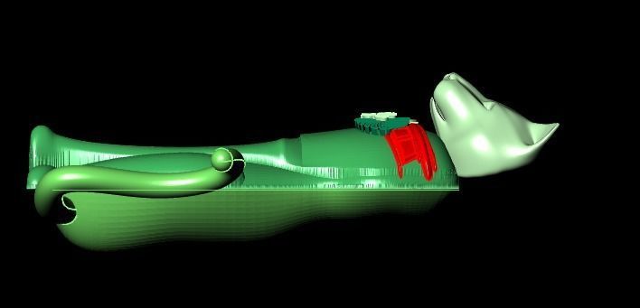 Egyptian cat 3D print model_20