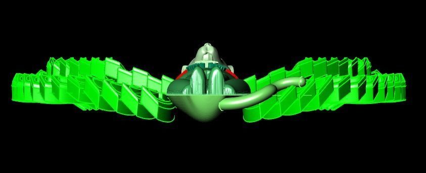 Egyptian cat 3D print model_12