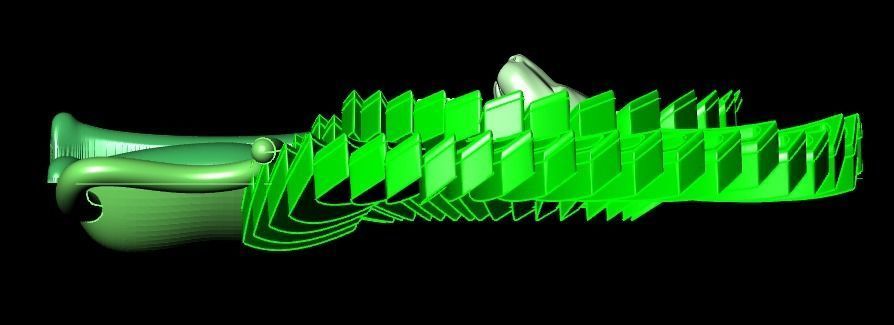 Egyptian cat 3D print model_11