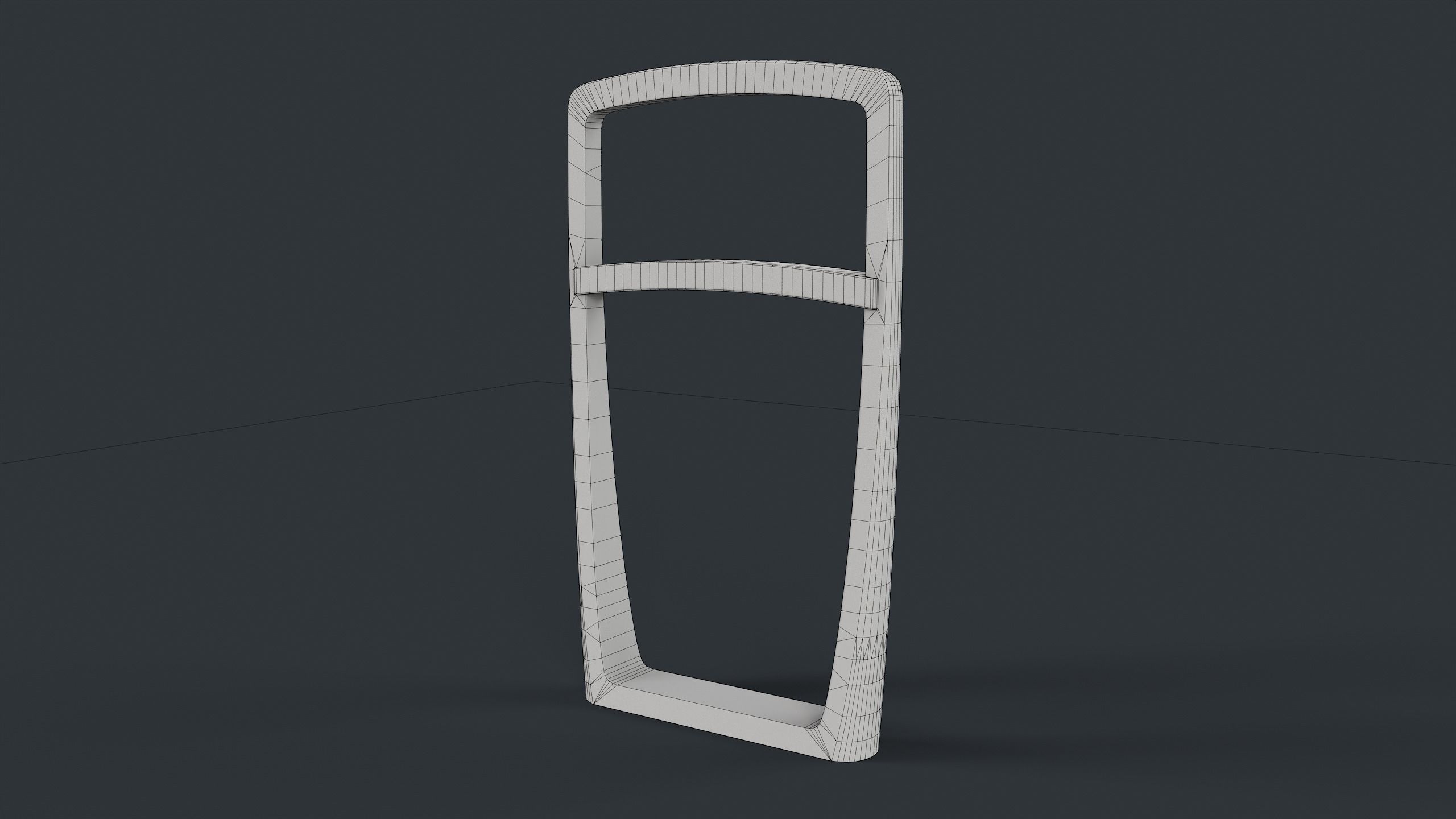 Bike Rack 24 PBR Game Ready Low-poly 3D model_13