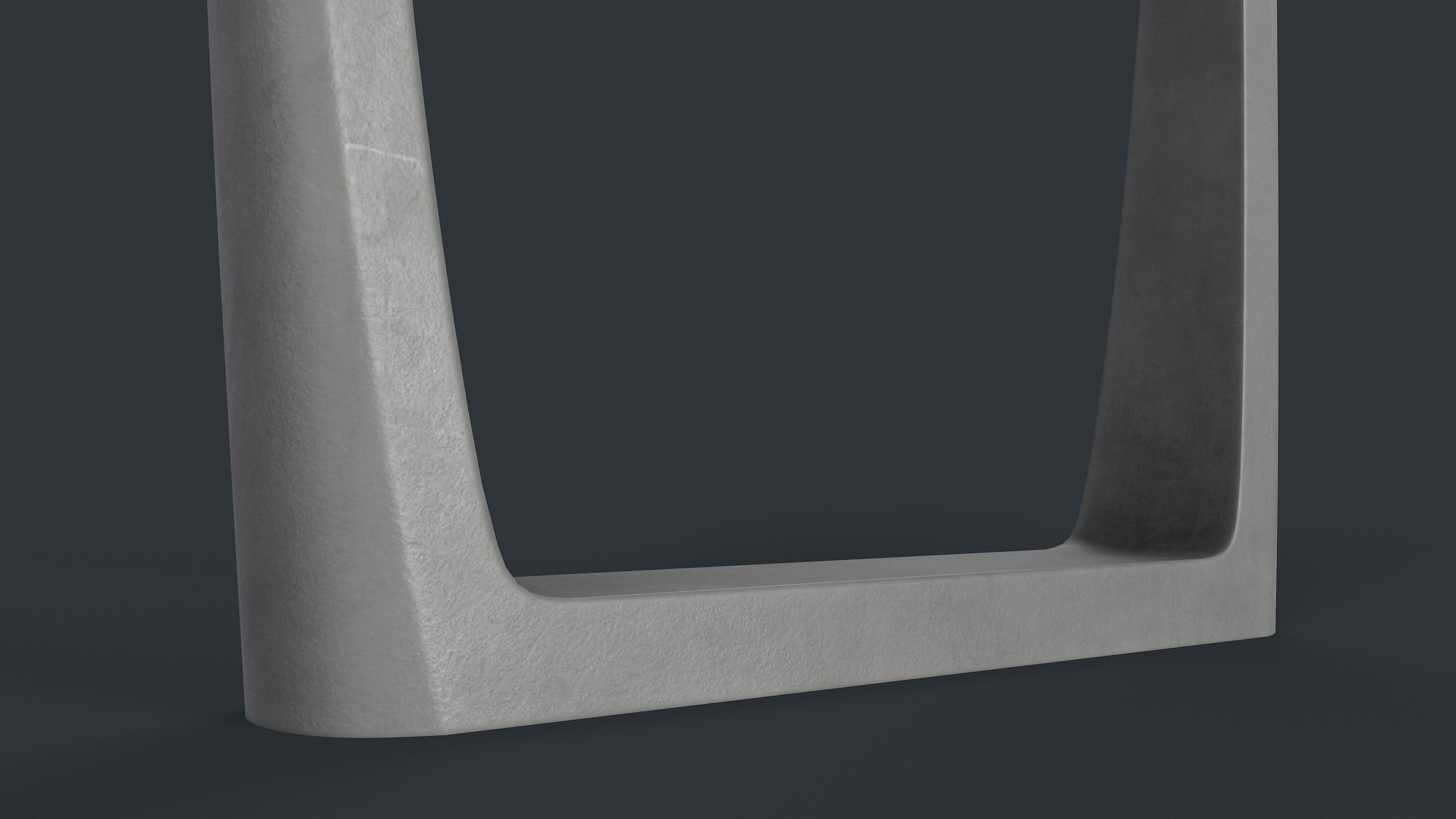 Bike Rack 24 PBR Game Ready Low-poly 3D model_9