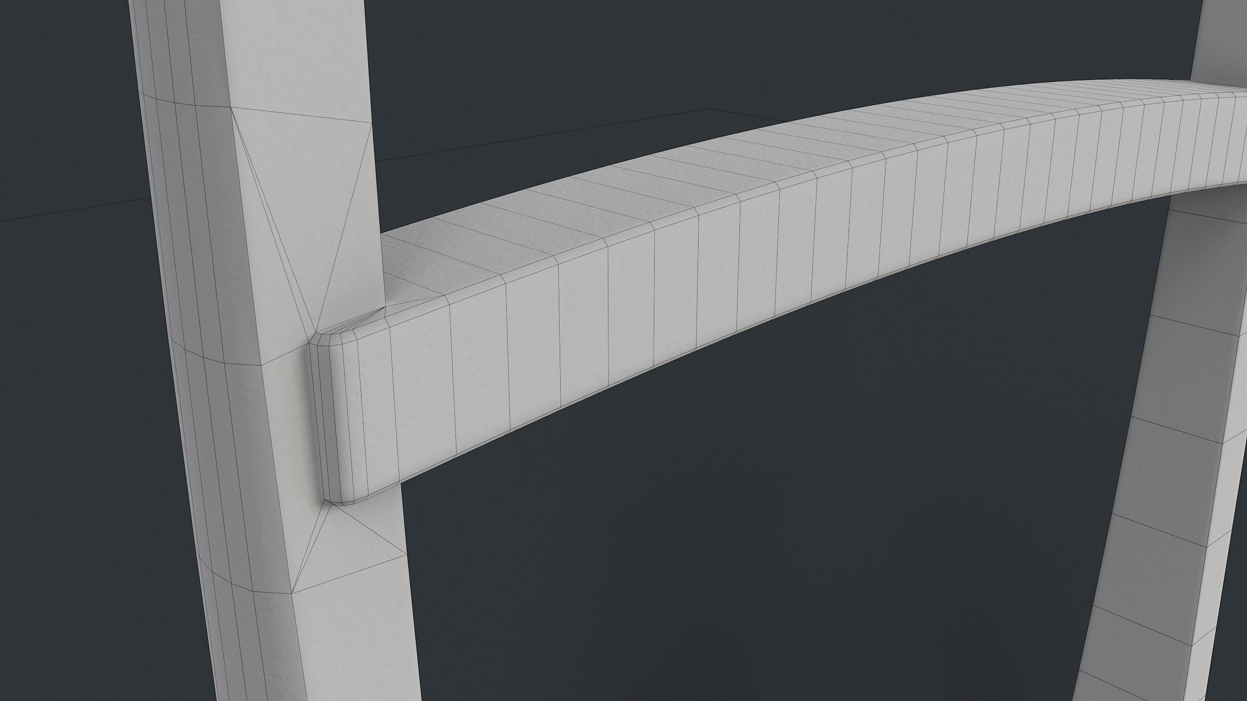 Bike Rack 24 PBR Game Ready Low-poly 3D model_16