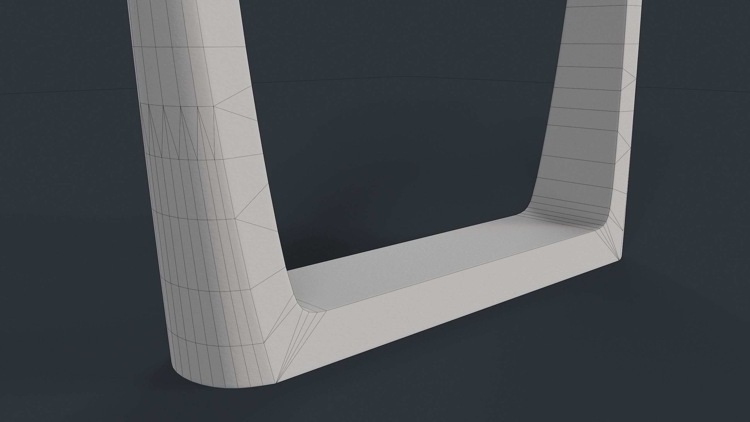 Bike Rack 24 PBR Game Ready Low-poly 3D model_17