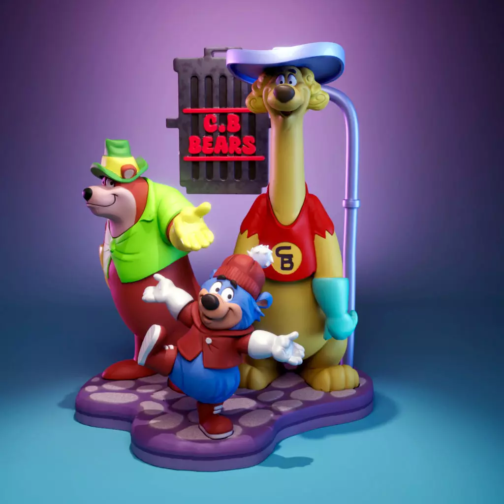 CB - Bears 3D print model_0