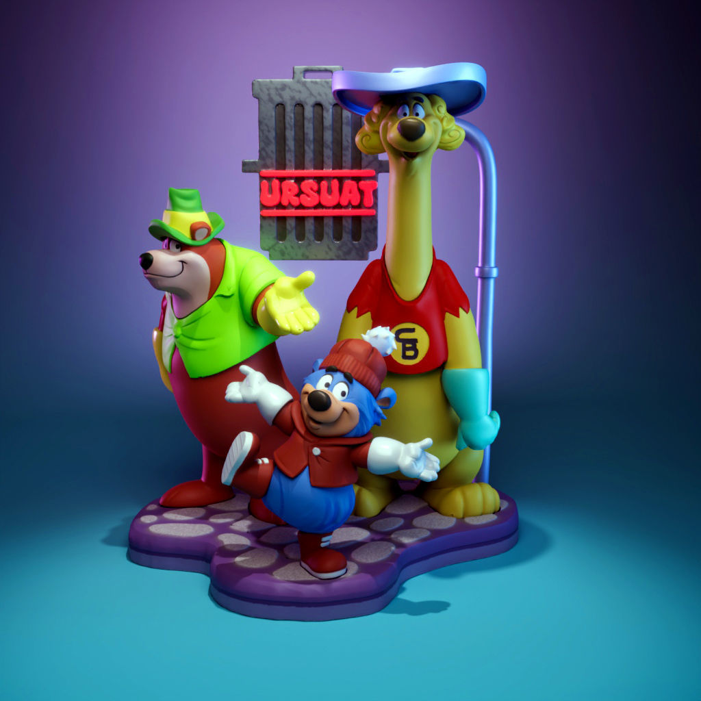 CB - Bears 3D print model_6