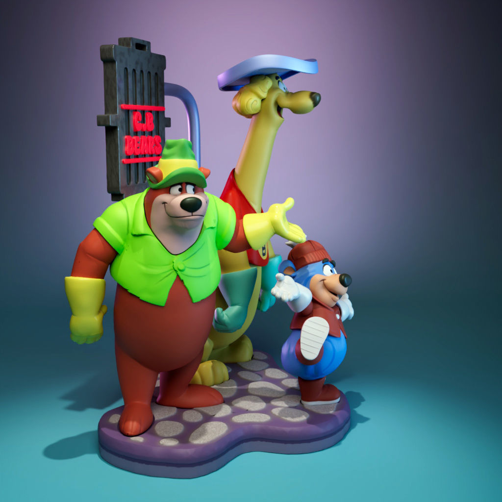 CB - Bears 3D print model_2