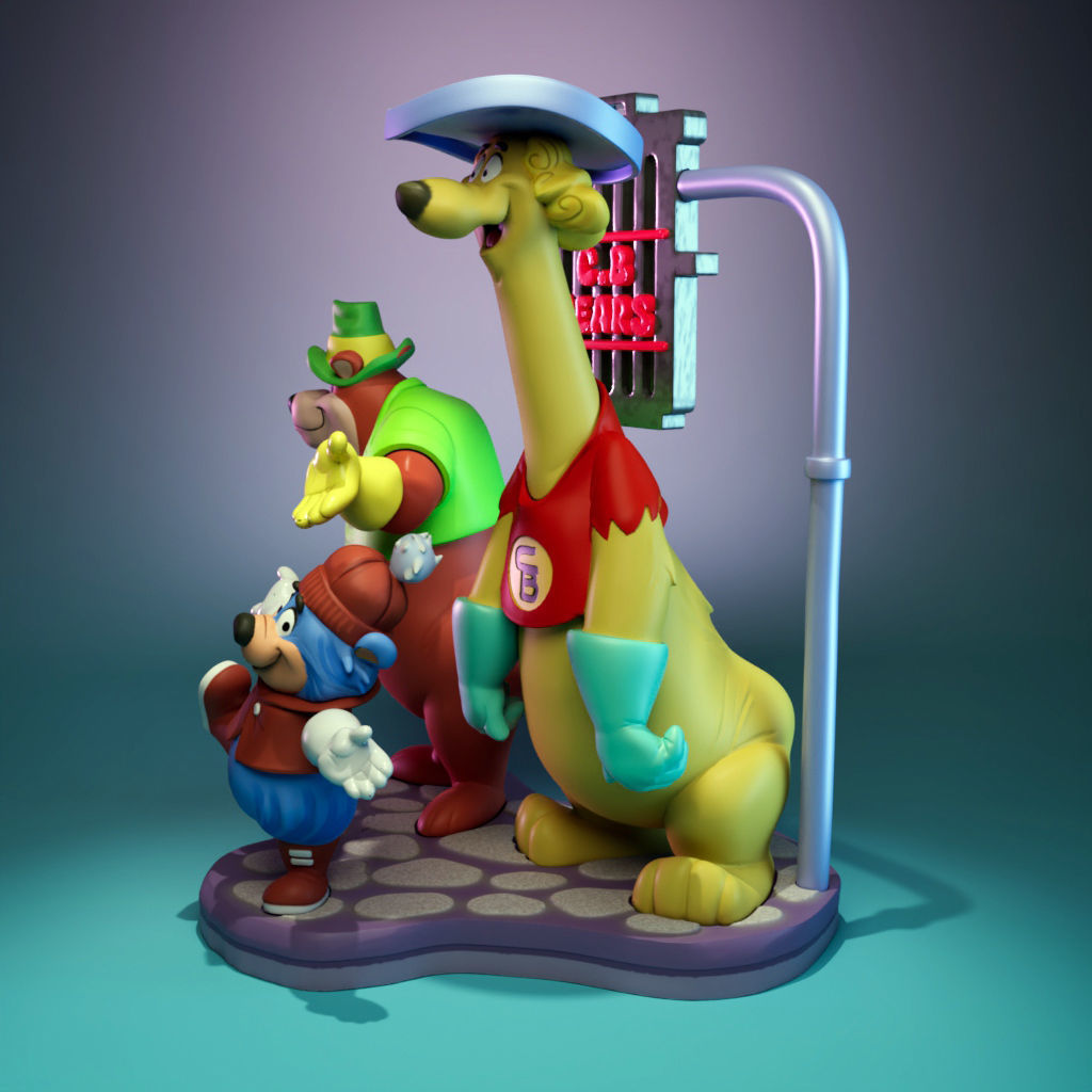 CB - Bears 3D print model_1