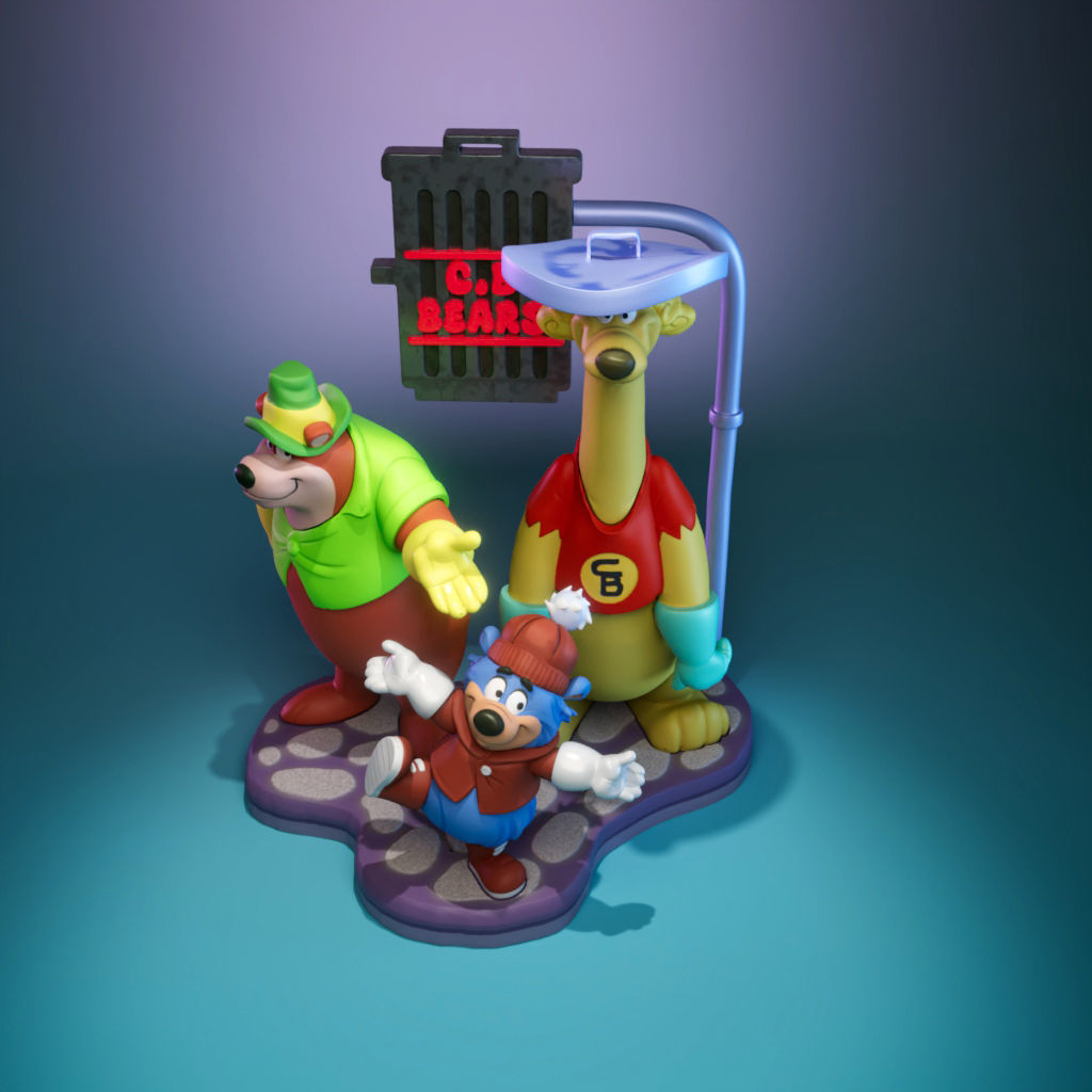 CB - Bears 3D print model_4