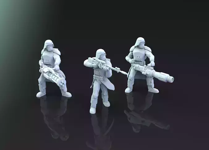 Old Snowtrooper Weapons Team