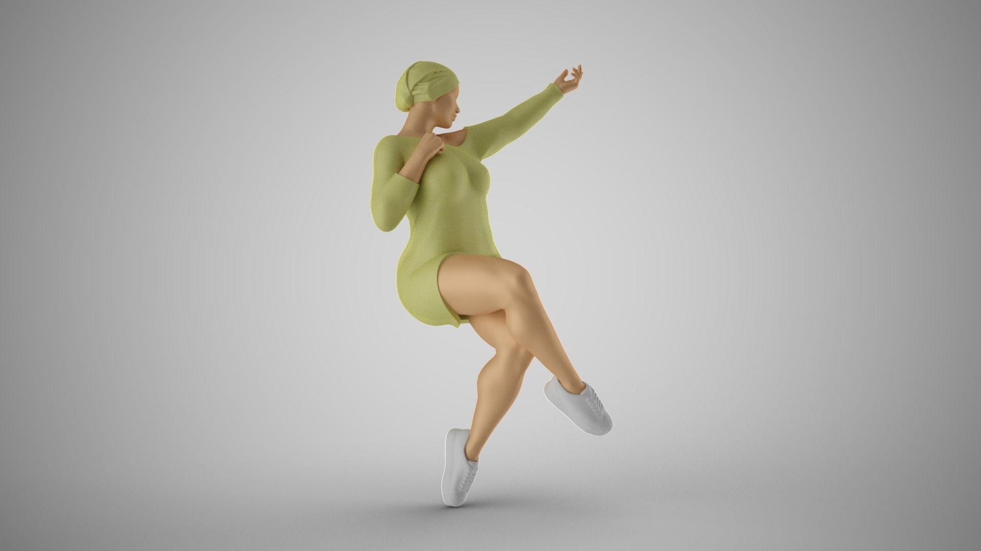 City Girl 2 3D print model_18