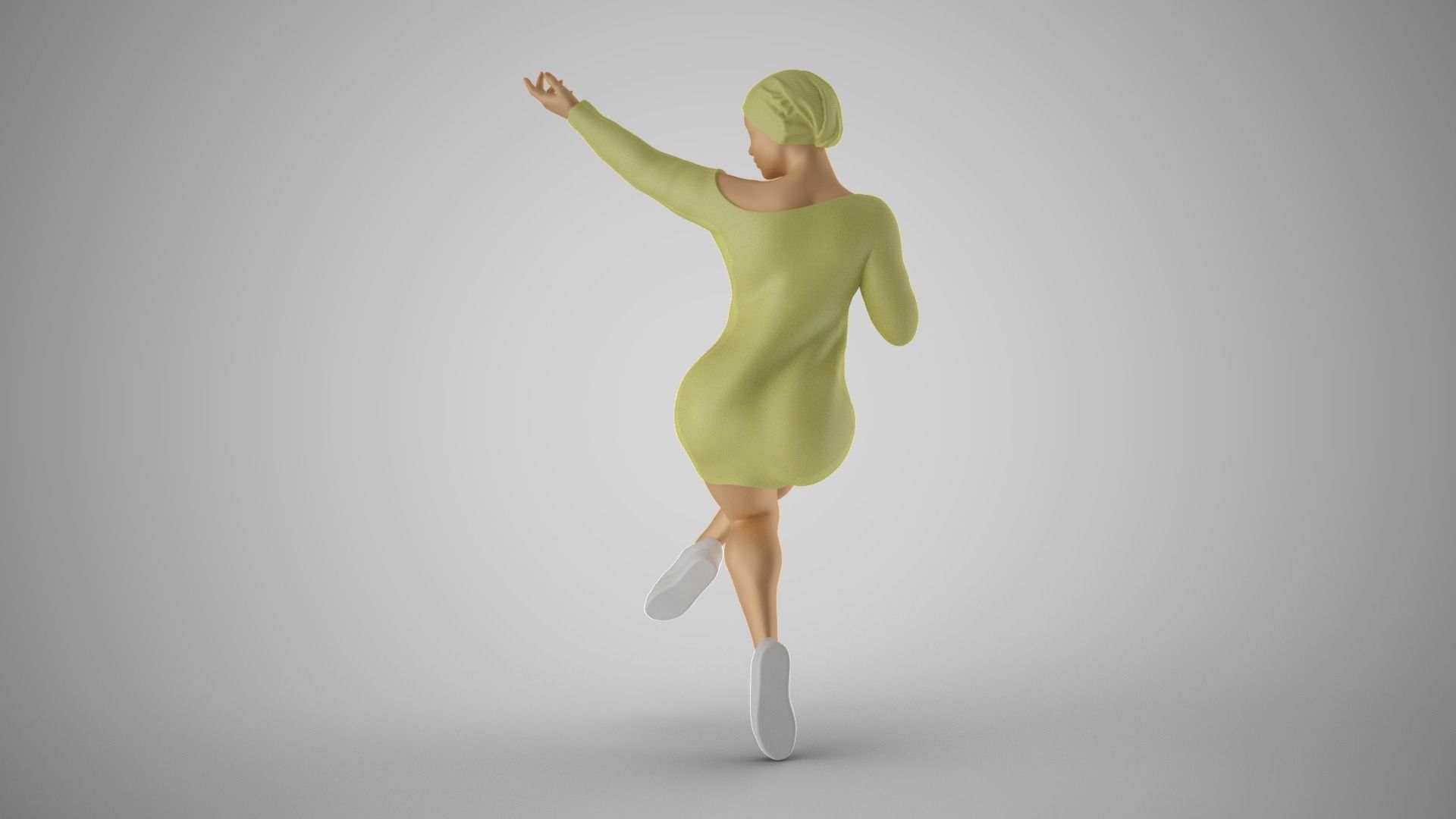 City Girl 2 3D print model_8