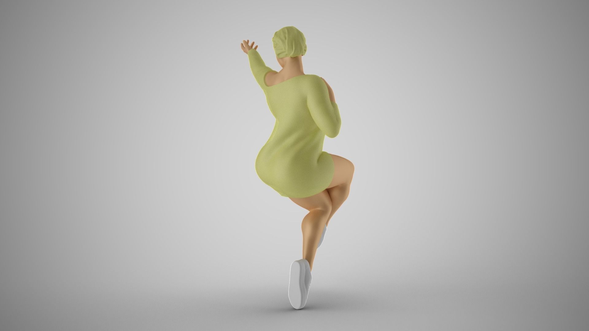 City Girl 2 3D print model_13