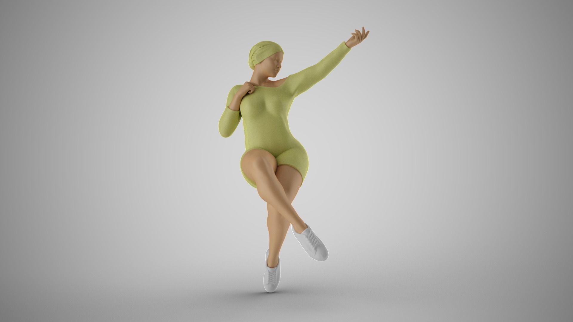 City Girl 2 3D print model_4