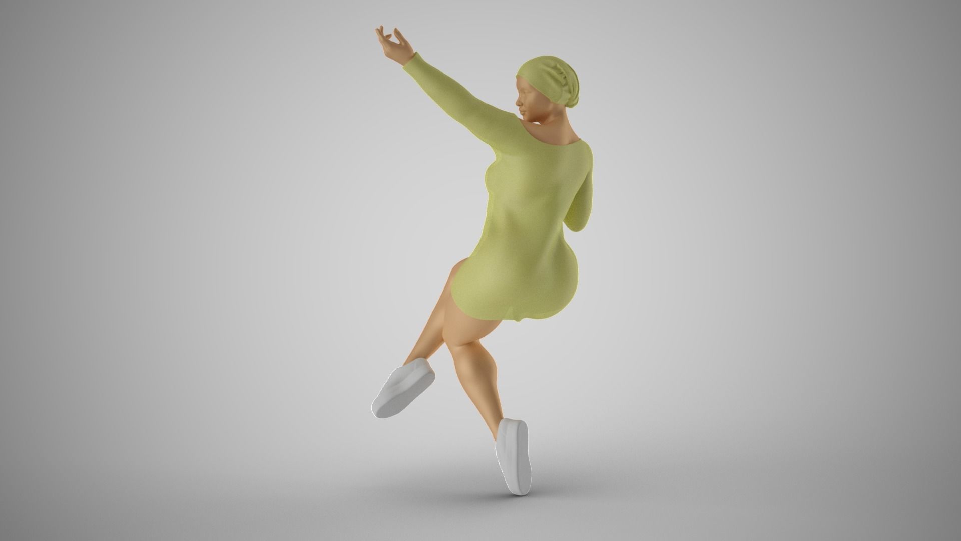 City Girl 2 3D print model_15
