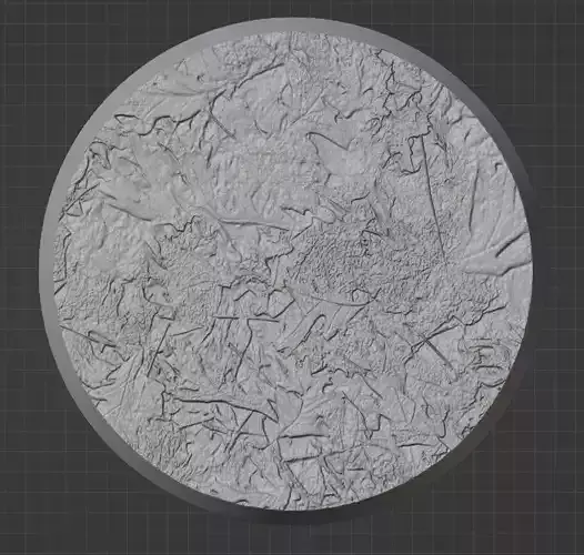 HD Base Set 18 - Leafy Forest Floor 3D print model