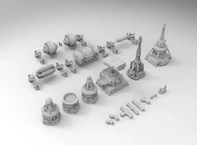 Industrial Pipes and Stacks